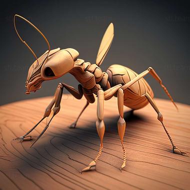 3D model Camponotus universitatis (STL)